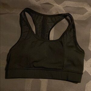Black Sports Bra